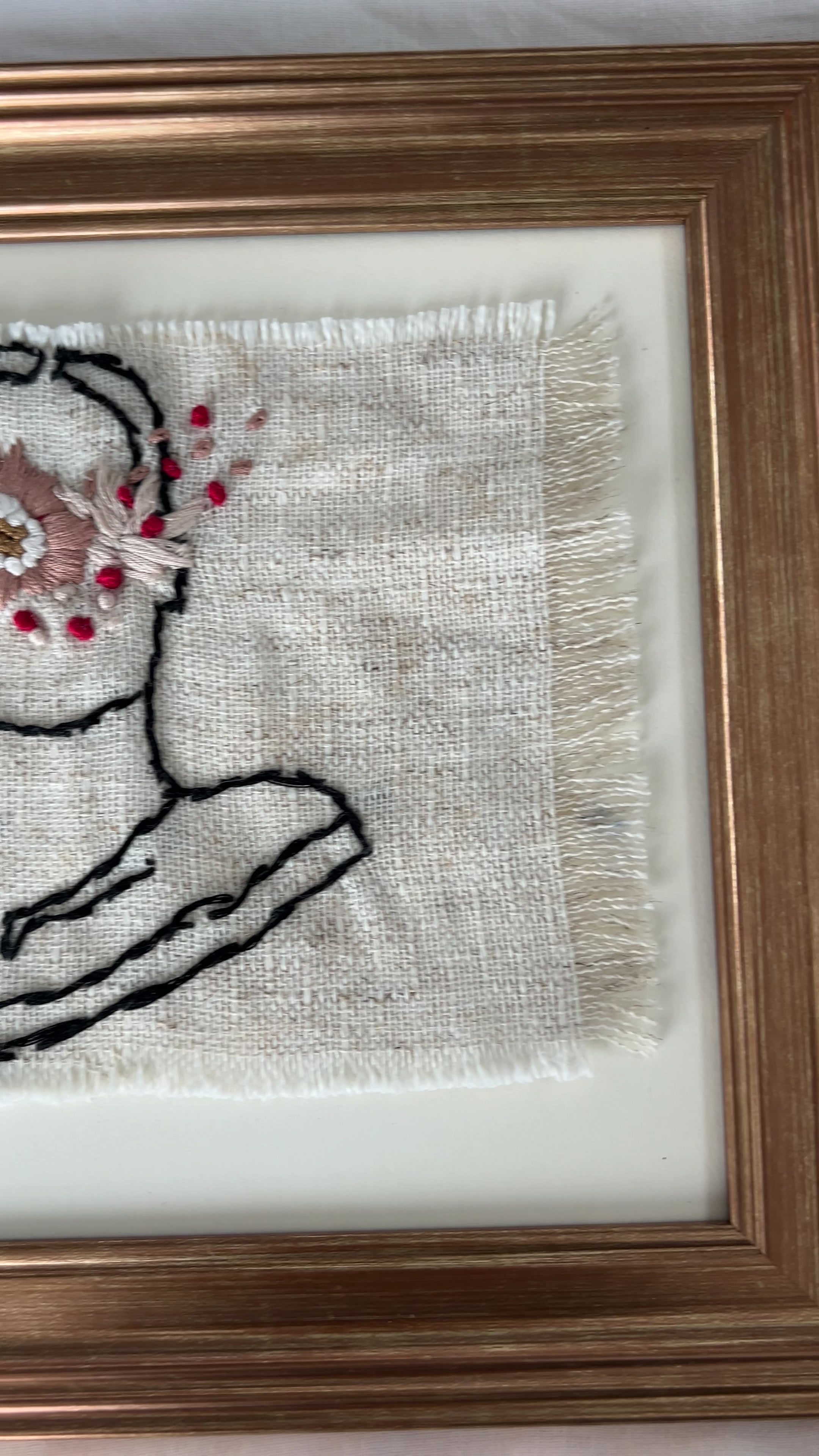 Embroidery detail